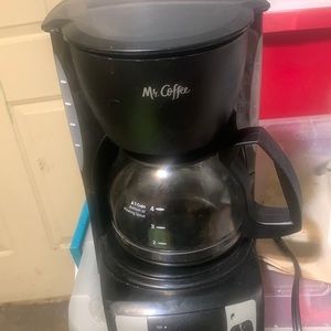 Mr coffee coffee maker .